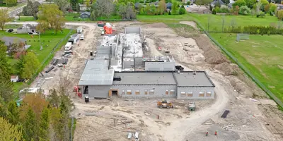 Clover Public School construction site - May 2026