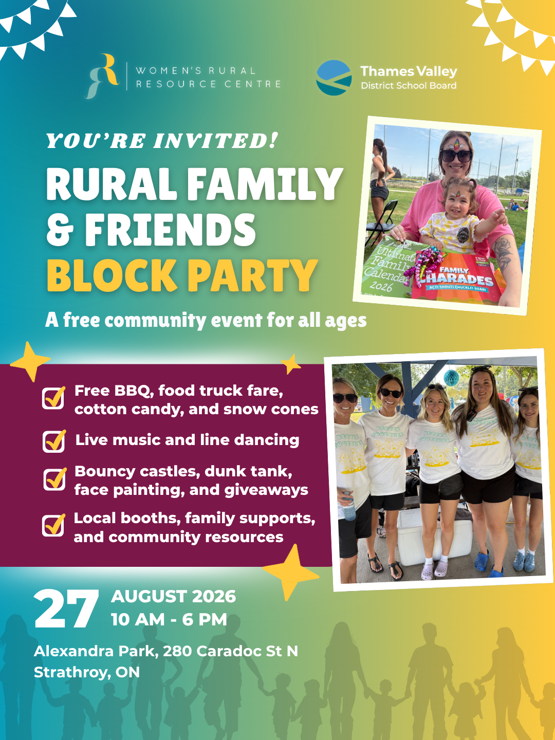 WRRC Block Party Invitation