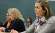 Adult learners in a classroom
