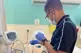 project search student working in hospital