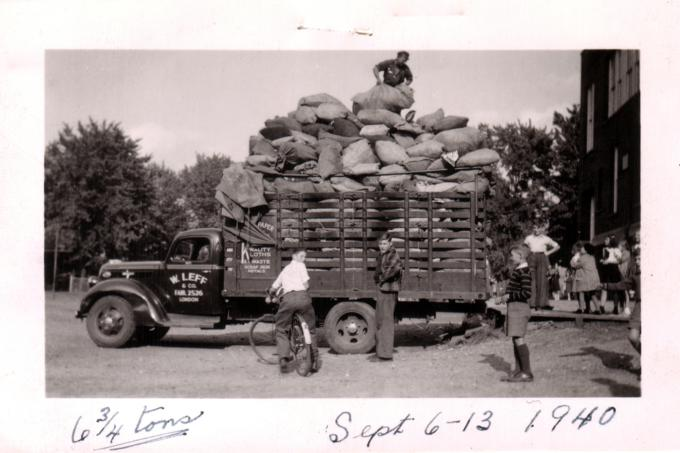 Fundraiser for war effort in 1940