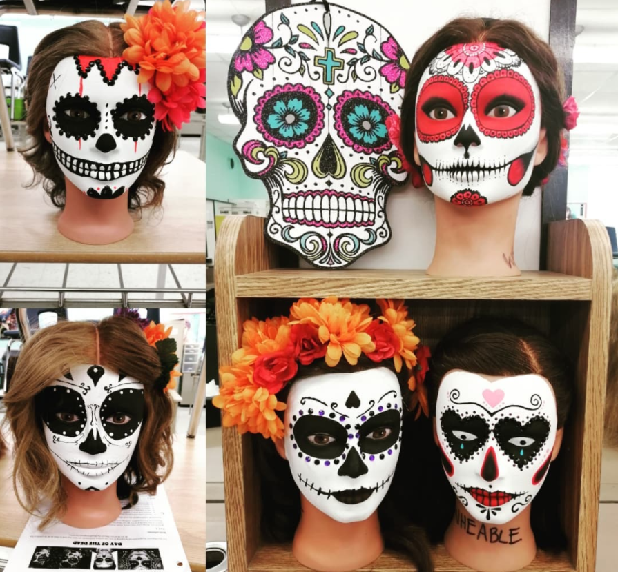 Dios de la Muerte Makeup
