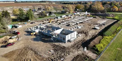 Clover Public School construction site - November 2025